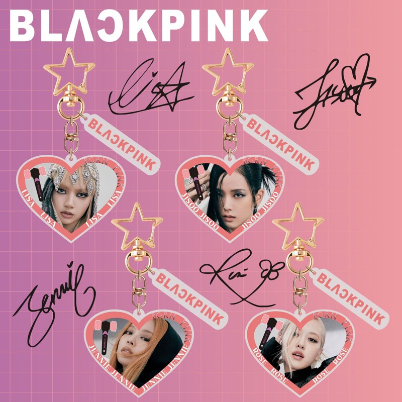 BLACKPINK BORN PINK Creative Keychain [blackpink-born-pink-creative-keychain]  - $10.99 : #1 BTS Merch Shop, BT21 Store, BTS Merchandise