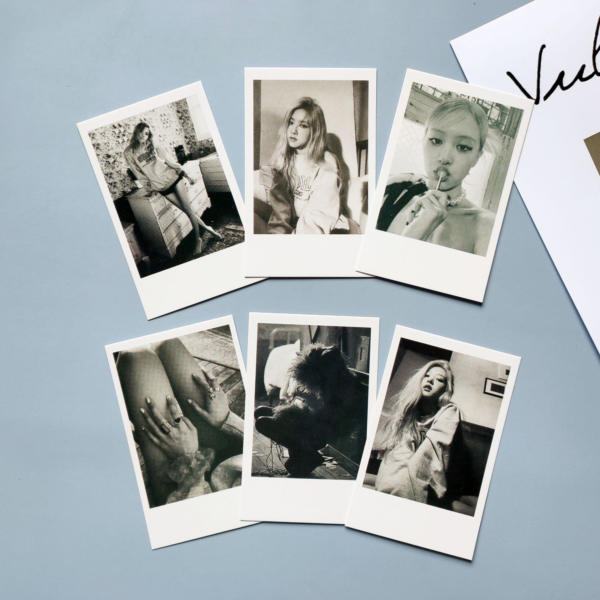 BLACKPINK ROSE Album R Retro Polaroid Card [blackpink-rose-album-r-retro- polaroid-card] - $7.99 : #1 BTS Merch Shop, BT21 Store, BTS Merchandise