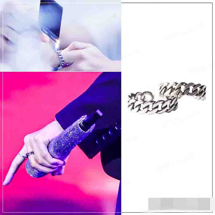 Buy SIMYJOY Kpop Korea-Pop Ring Korea-Pop Fashion Titanium Rings A.R.M.Y  Necklace Jung Kook|Suga|Jimin|Jin|J-Hope|V|RM Accessories Tail Rings Nice  Gift Korea-Pop Online at desertcartINDIA